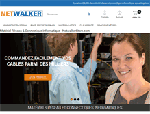 Tablet Screenshot of netwalkerstore.com